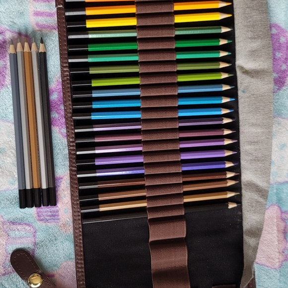 Studio Series Canvas Pencil Wrap W/Artist Colored Pencils - Picture 4 of 15